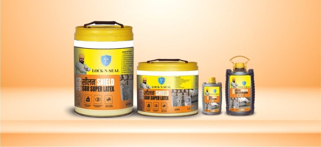 Sealen Shield SBR Super Latex waterproofing for concrete and plaster