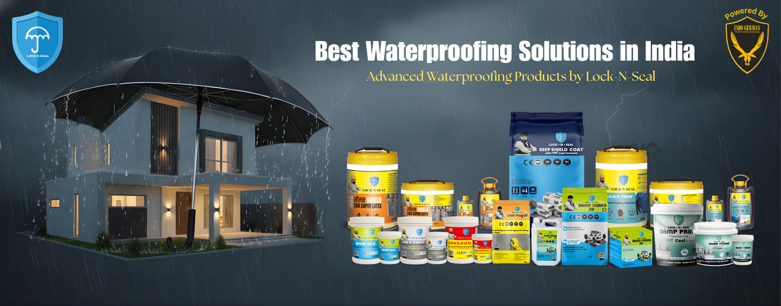 Best Waterproofing Solutions for Roof and Terrace India – Lock-N-Seal