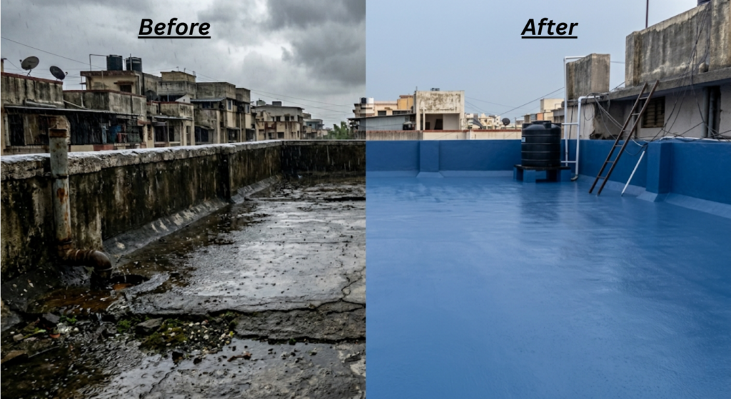 terrace waterproofing solution